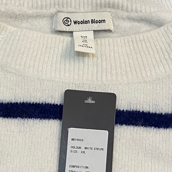 Woolen Bloom stripped sweater - Picture 8 of 8